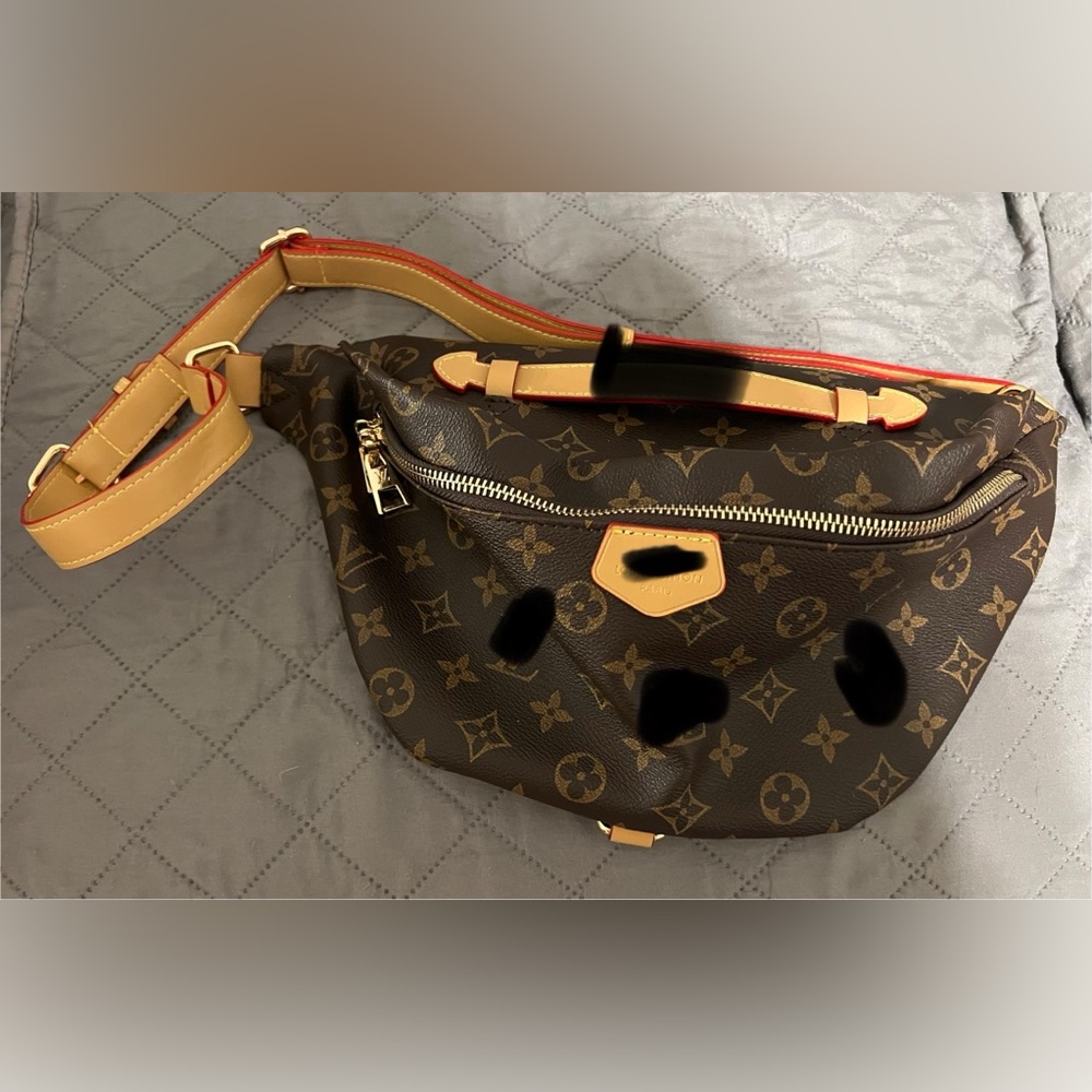 New! Fashion Dark Brown Belt Bag